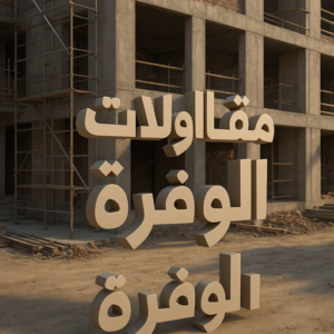 مقاولات عامة الوفرة